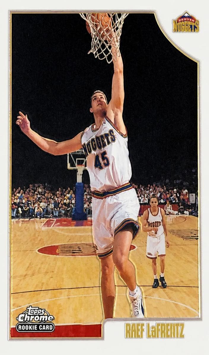 Raef LaFrentz 1998 topps Topps Chrome