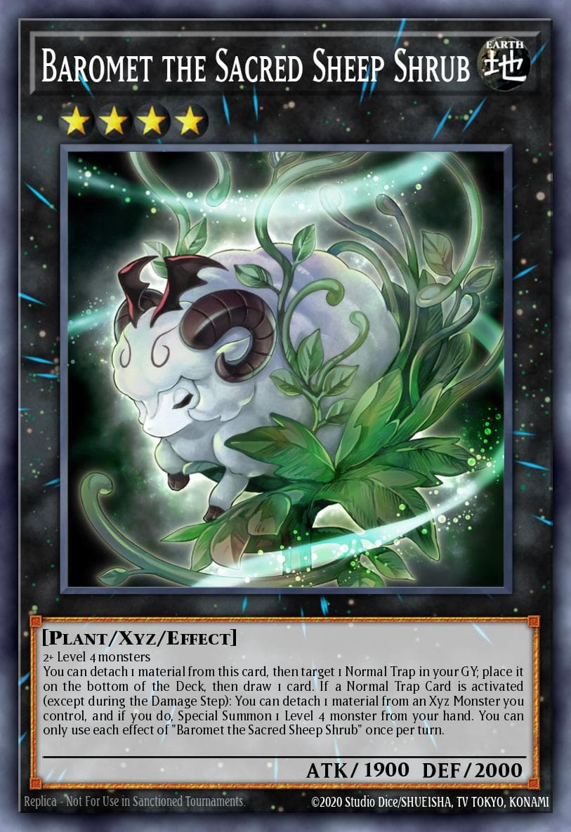 Baromet the Sacred Sheep Shrub 2023 Yu-Gi-Oh!