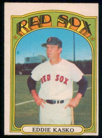 Eddie Kasko 1972 topps O-Pee-Chee