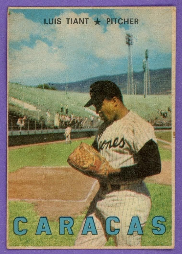 Luis Tiant 1967 topps Topps Venezuelan