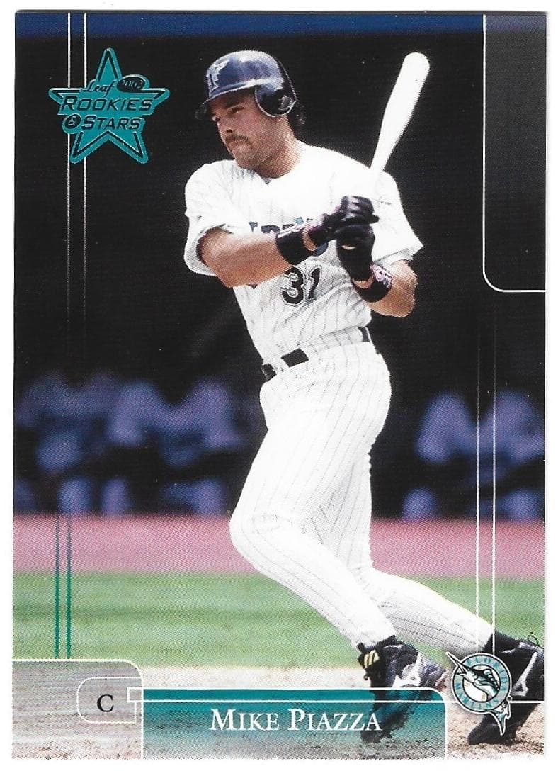 Mike Piazza 2002 leaf Rookies And Stars