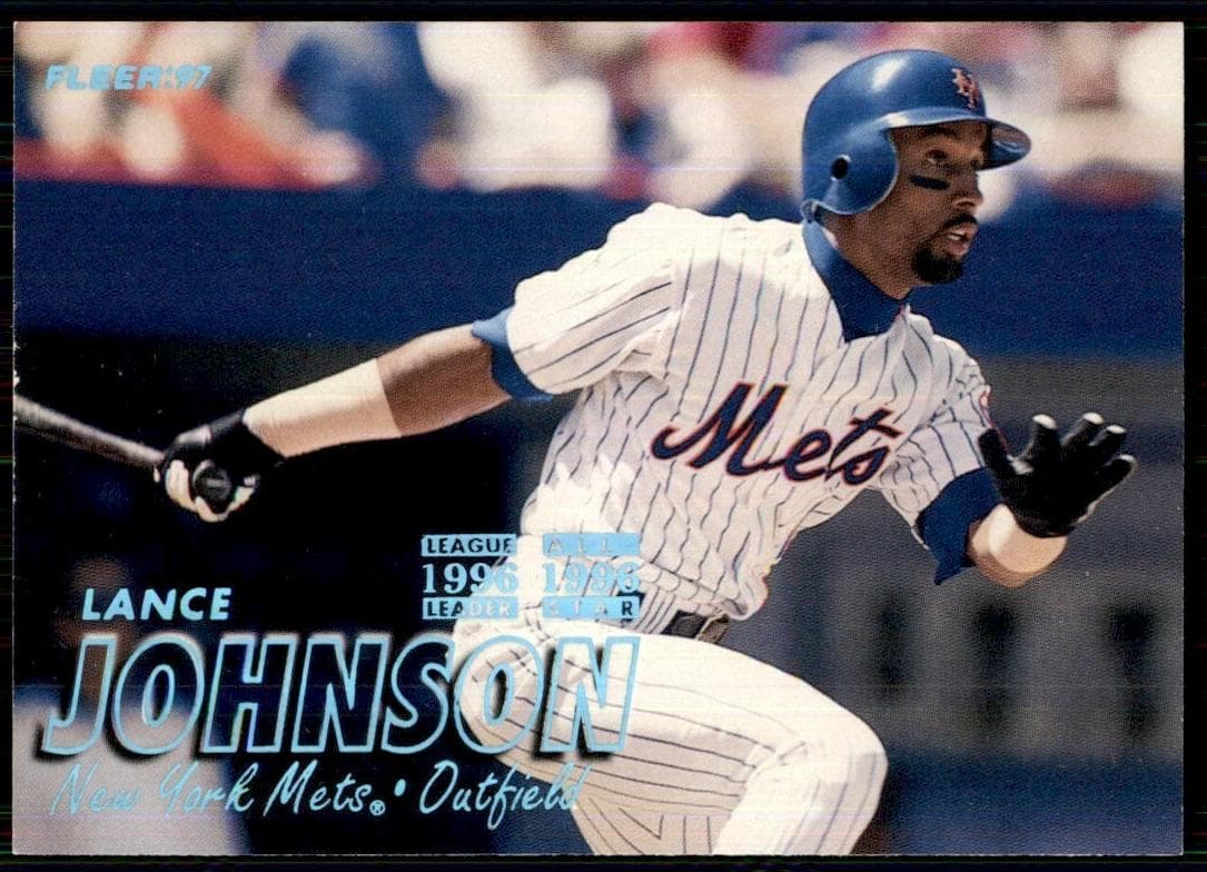 Lance Johnson 1997 fleer Fleer