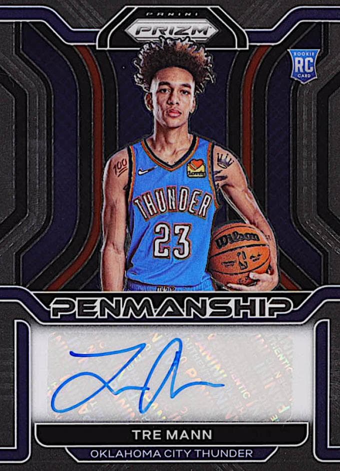 Tre Mann 2021 panini Panini Prizm