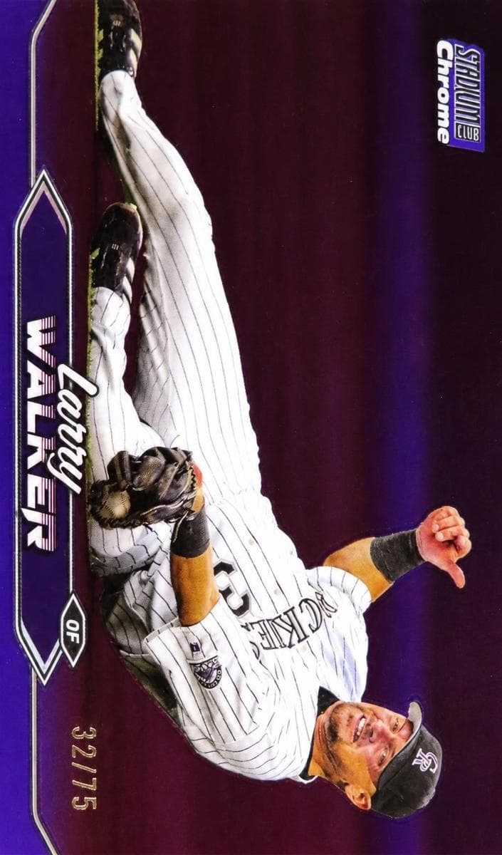 Larry Walker 2024 topps Stadium Club