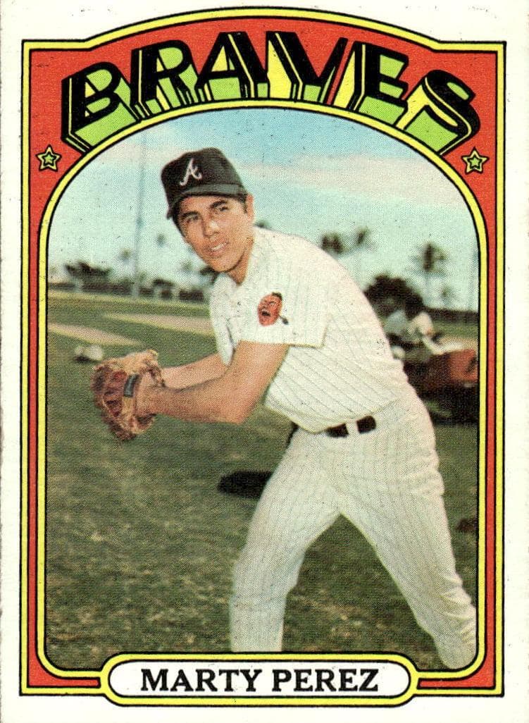 Marty Perez 1972 topps Topps