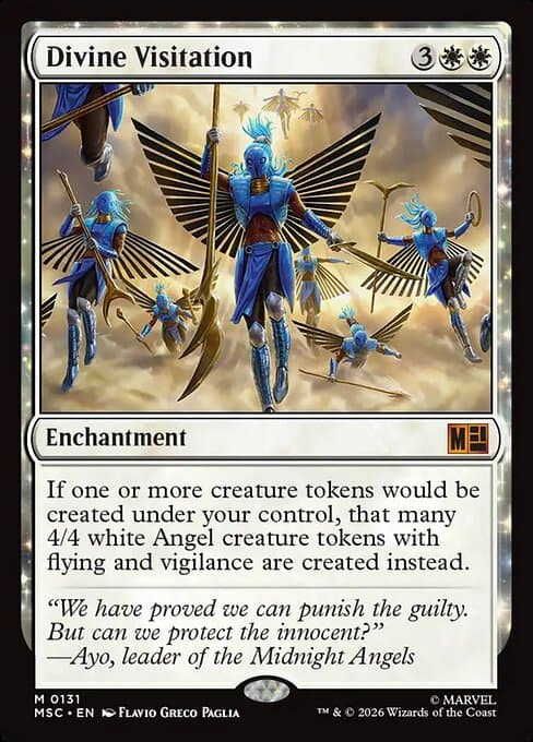 Divine Visitation 2022 Magic: The Gathering Double Masters 2022
