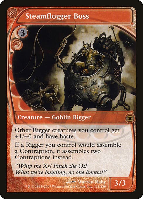 Steamflogger Boss 2017 Magic: The Gathering