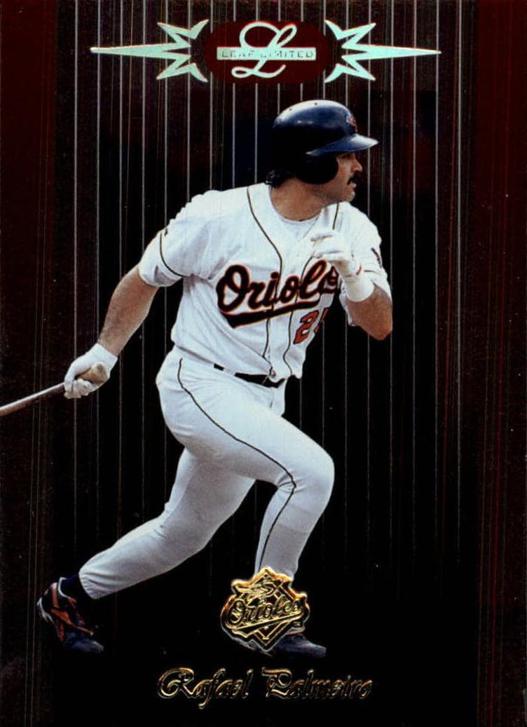 Rafael Palmeiro 1996 leaf Leaf Limited
