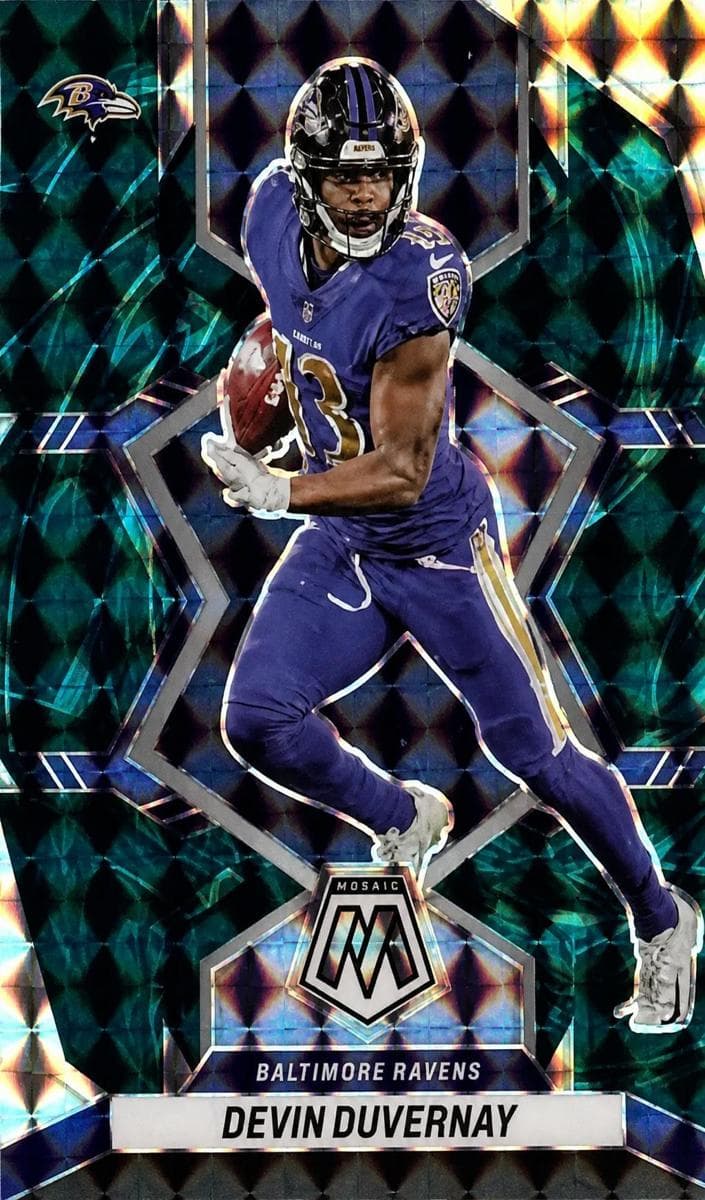 Devin Duvernay trading card