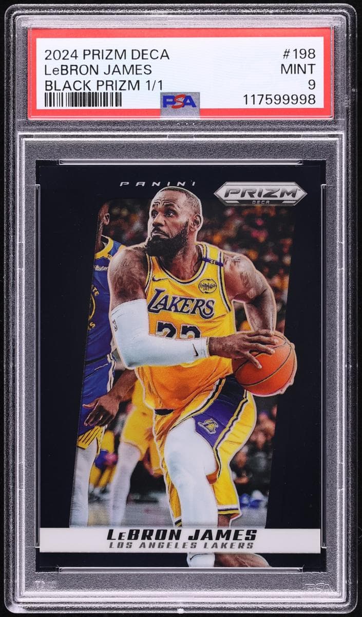 LeBron James 2024 panini Panini Prizm Deca