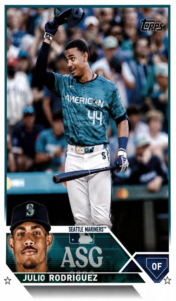 Julio Rodríguez 2023 topps Topps Update