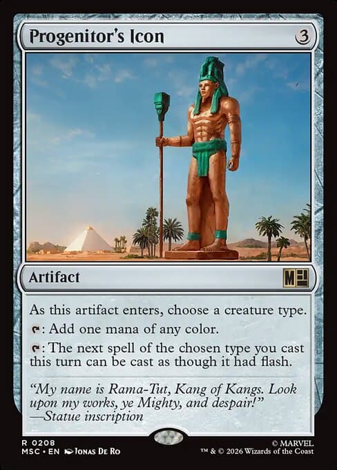 Progenitor's Icon 2023 Magic: The Gathering Lost Caverns of Ixalan Commander