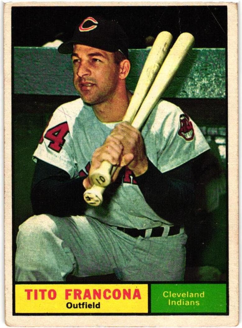 Tito Francona 1961 topps Topps