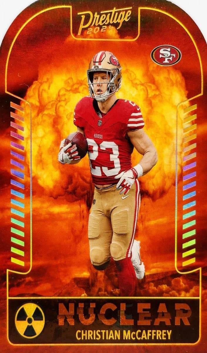 Christian McCaffrey 2024 panini Panini Prestige