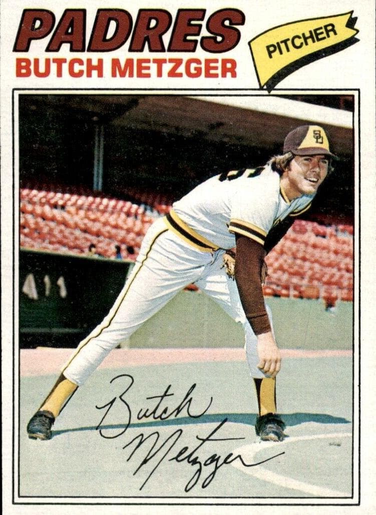 Butch Metzger 1977 topps Topps