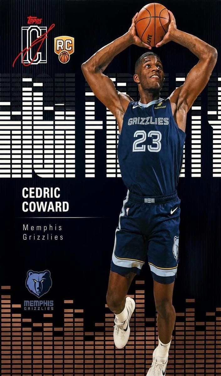 Cedric Coward 2025 topps Topps Signature Class