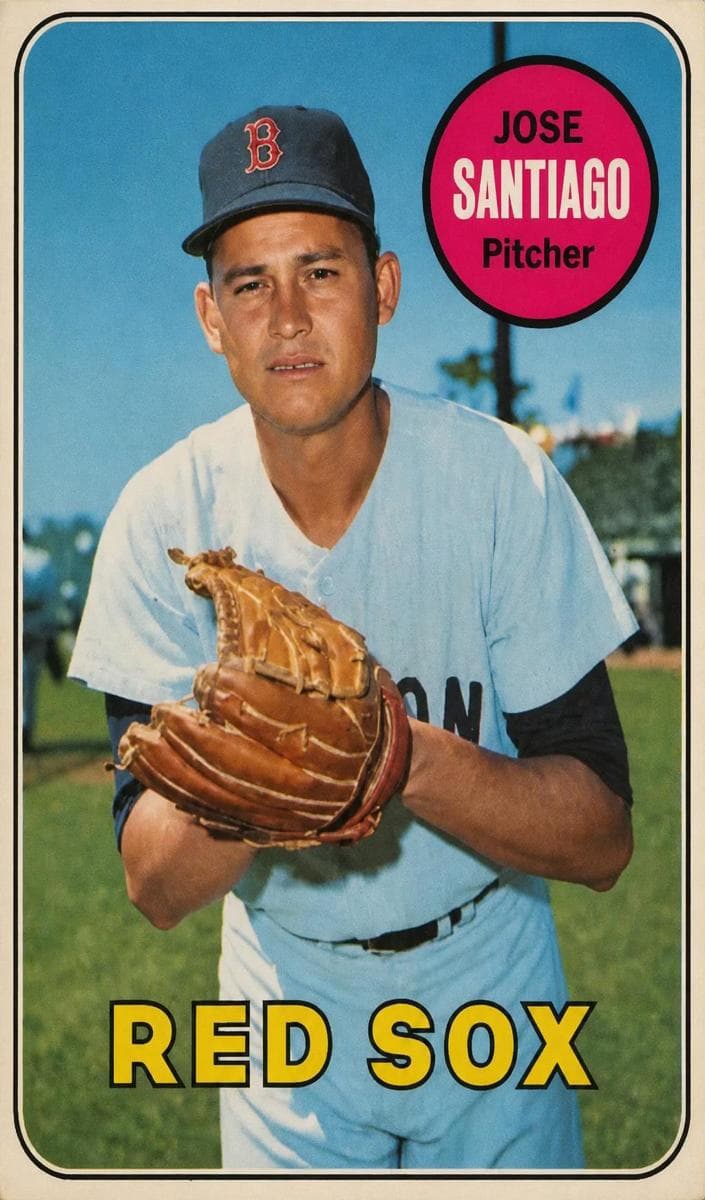 Jose Santiago 1969 topps O-Pee-Chee