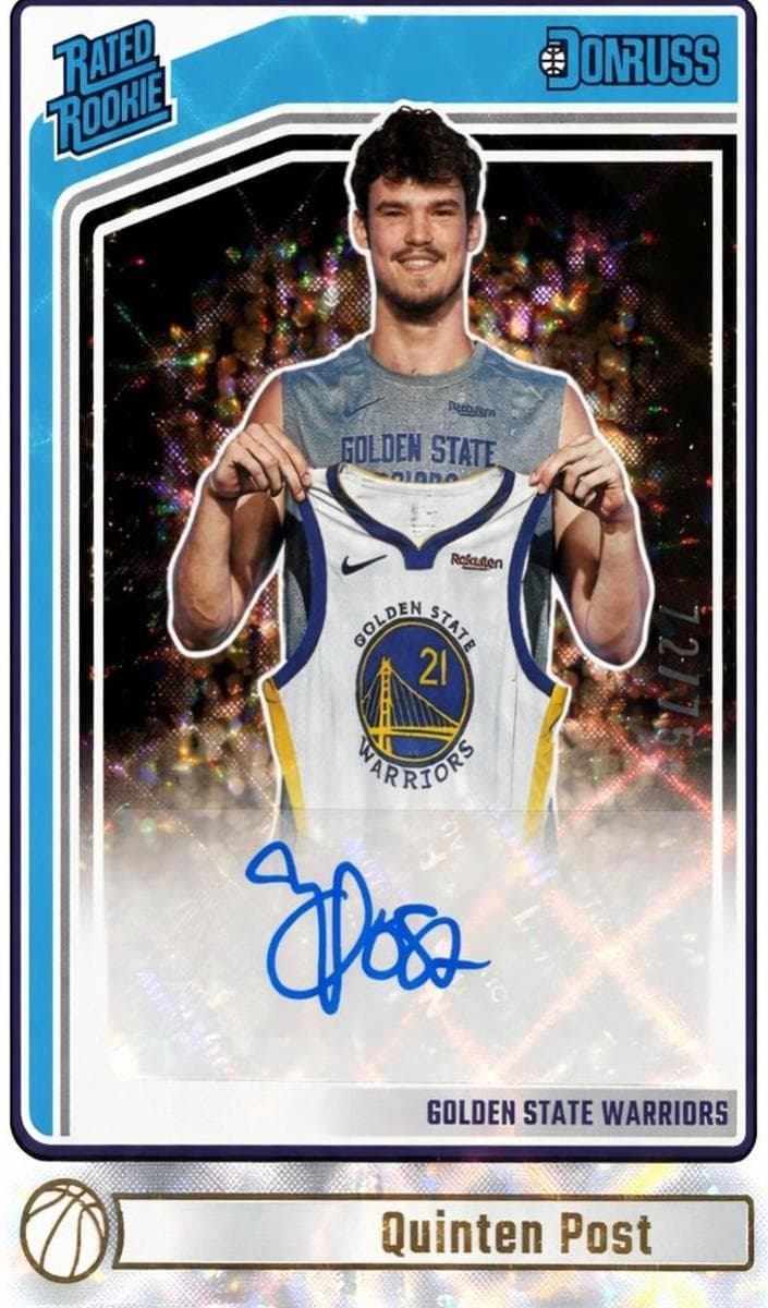 Quinten Post 2024 panini Donruss