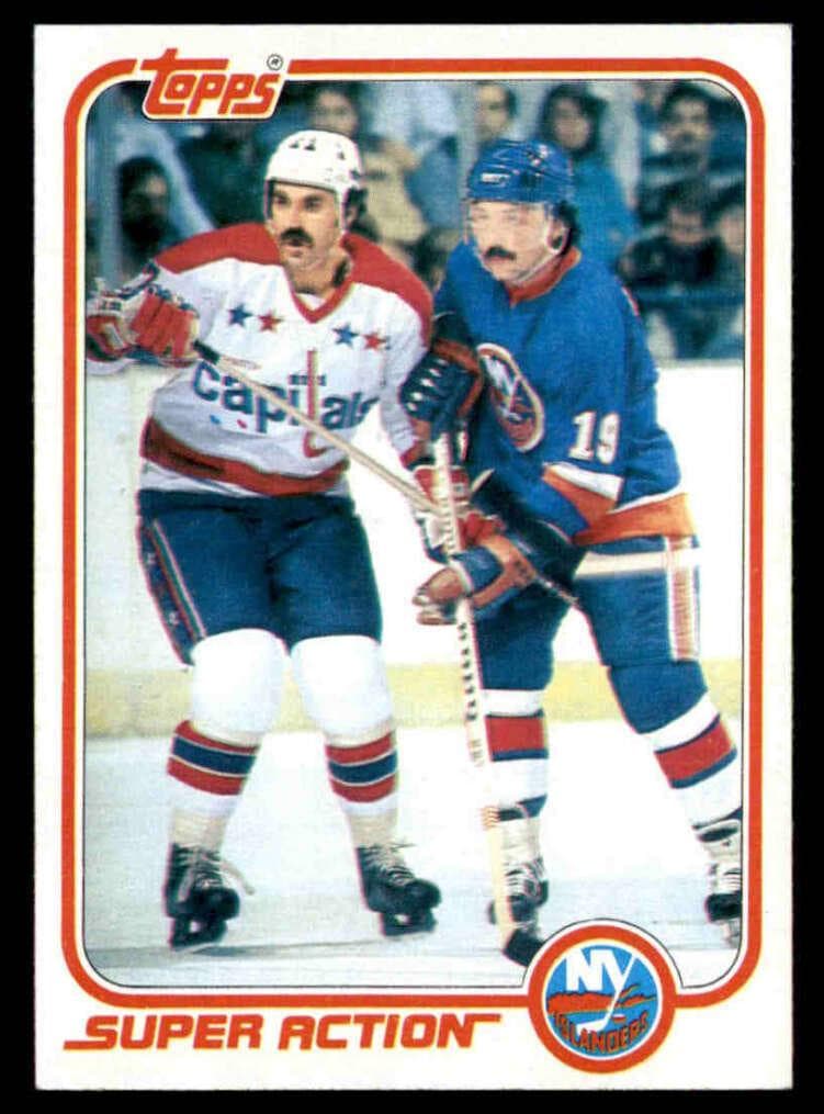 Bryan Trottier 1981 topps Hockey East