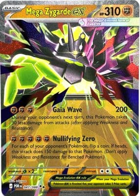 Mega Zygarde ex 2026 Pokemon Perfect Order