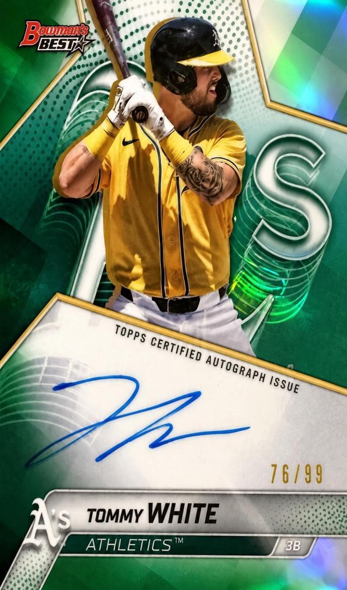 Tommy White 2025 bowman Bowman Best