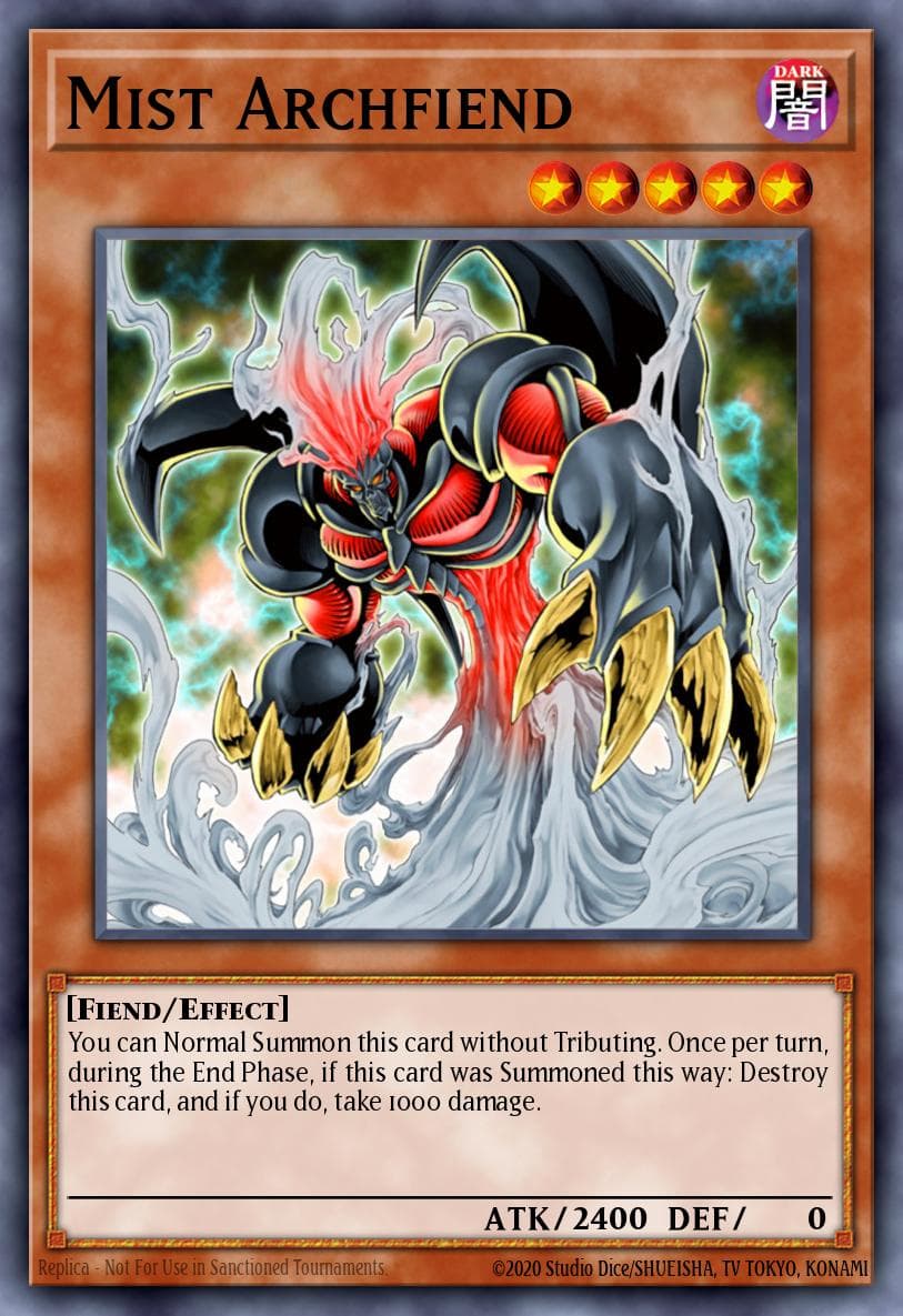 Mist Archfiend #TU02-EN009