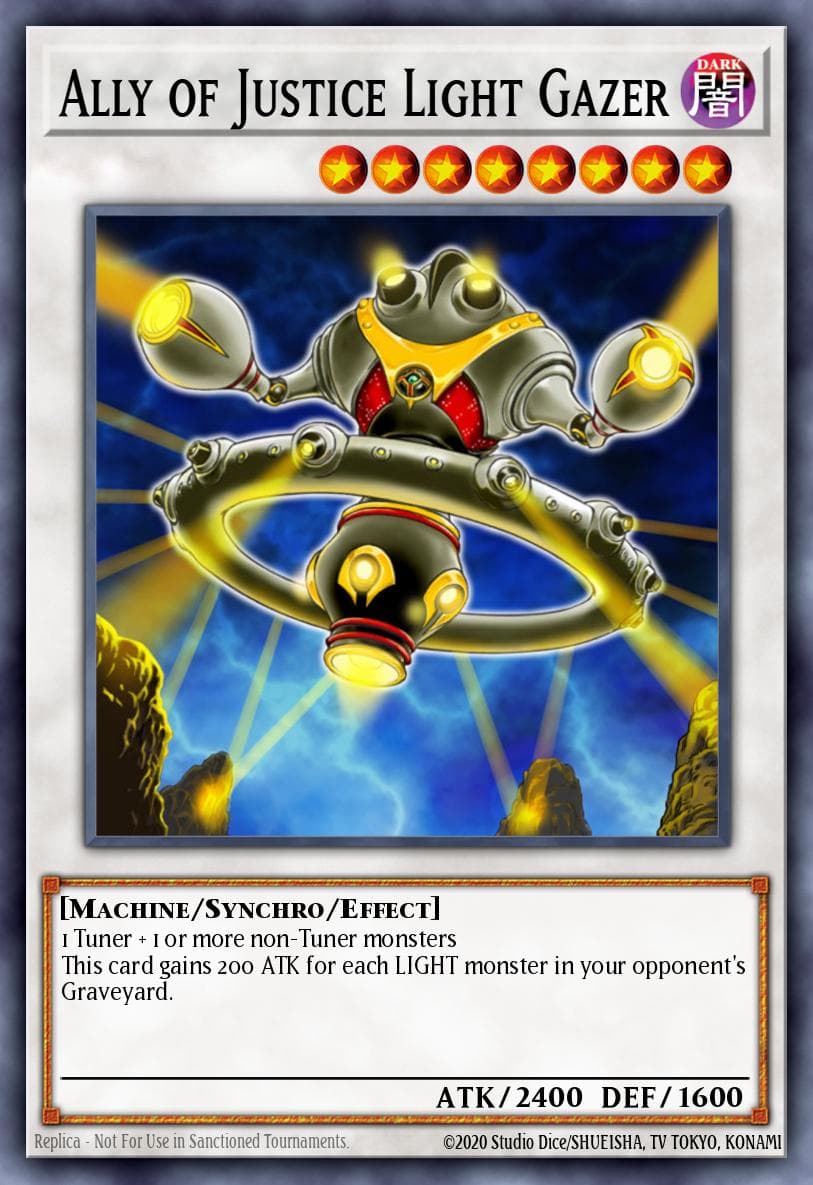 Ally of Justice Light Gazer 2020 Yu-Gi-Oh!