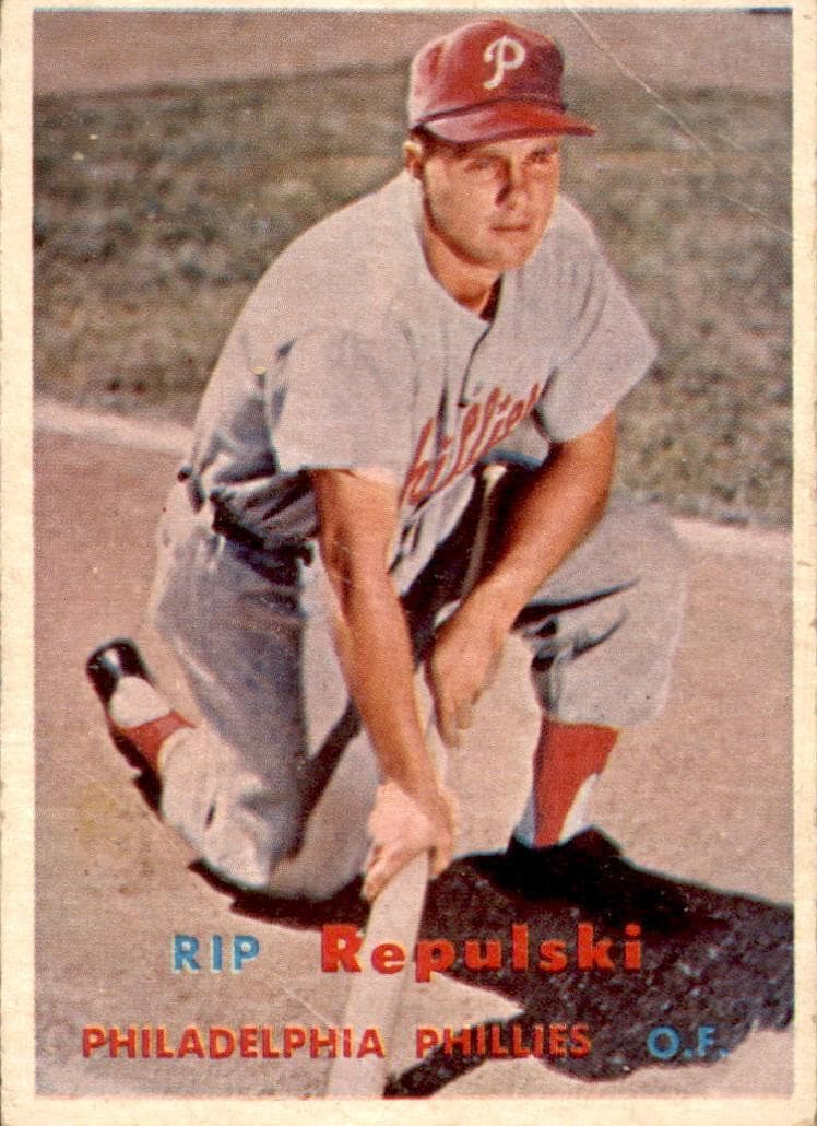 Rip Repulski 1957 topps Topps