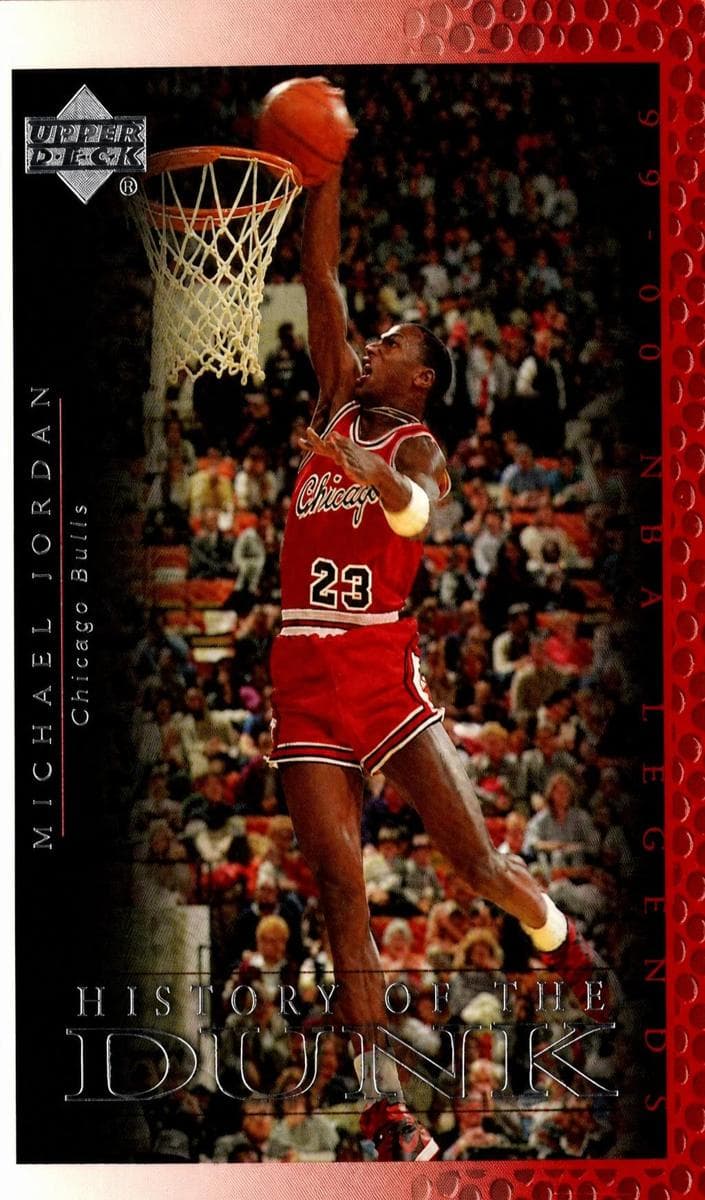 Michael Jordan 1999 upper-deck Legends