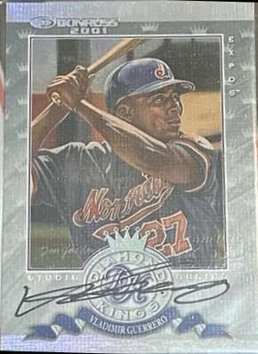 Vladimir Guerrero 2001 panini Donruss
