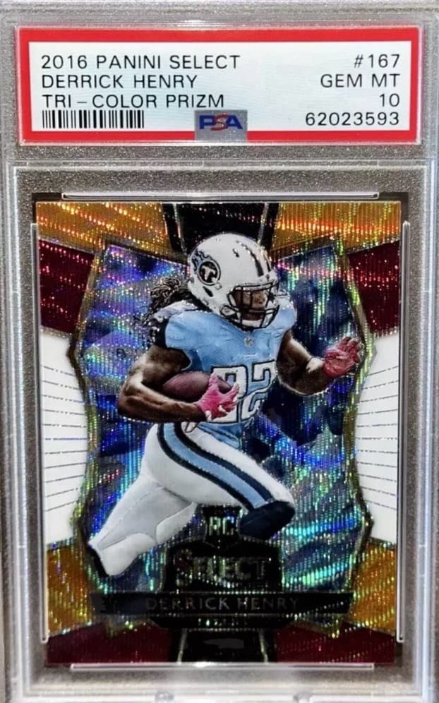 Derrick Henry trading card