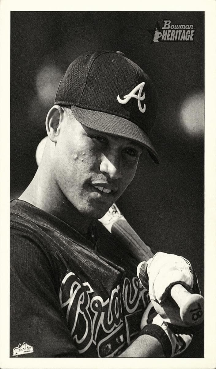 Rafael Furcal 2001 bowman Bowman Heritage