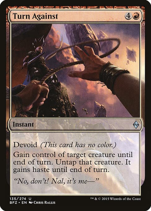 Turn Against 2015 Magic: The Gathering Battle for Zendikar