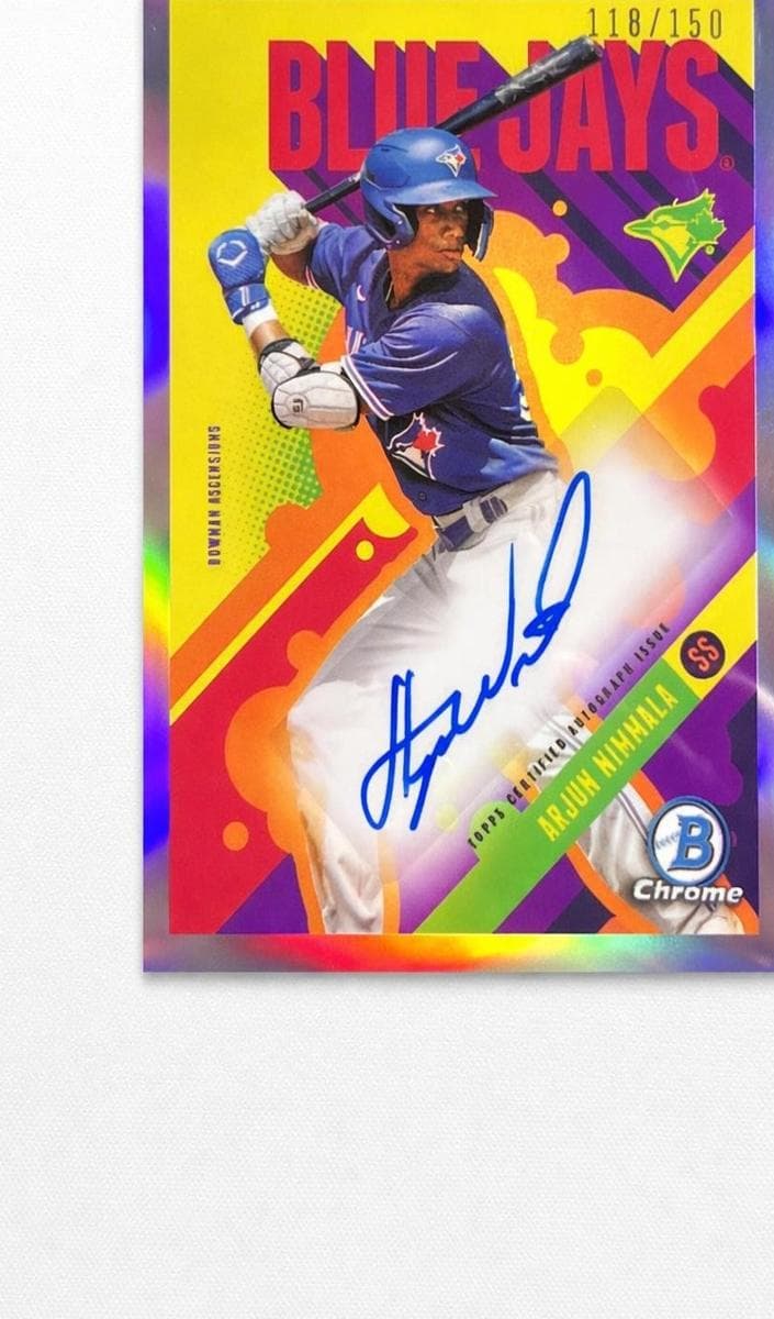 Arjun Nimmala 2024 bowman Bowman Chrome