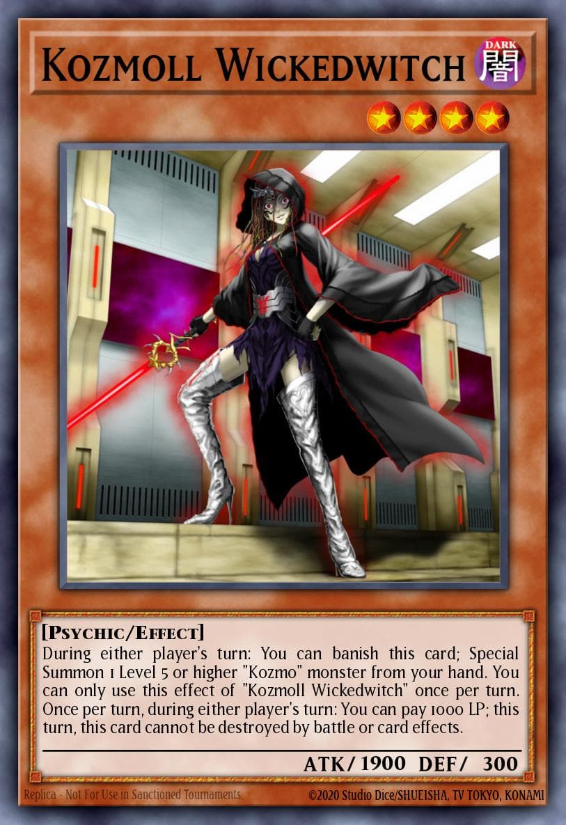 Kozmoll Wickedwitch 2015 Yu-Gi-Oh! Dimension of Chaos