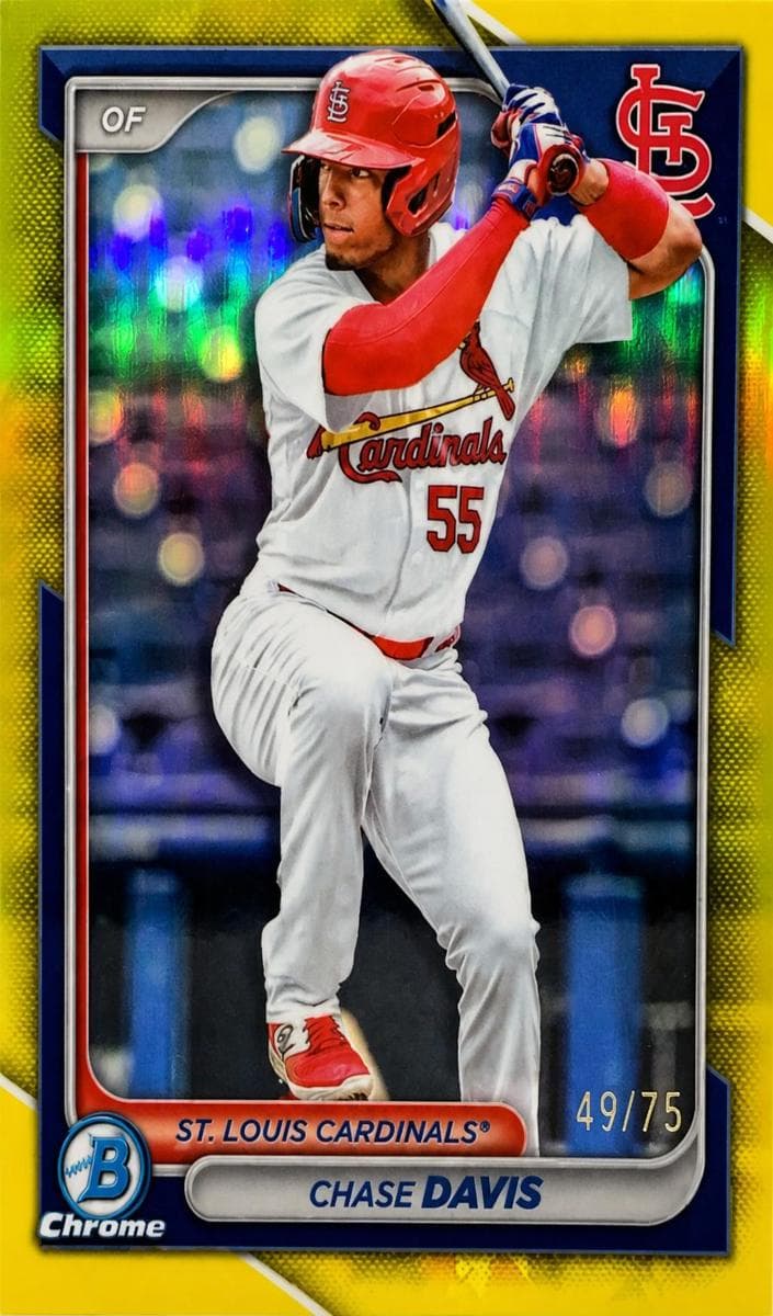 Chase Davis 2024 bowman Bowman Chrome Prospects