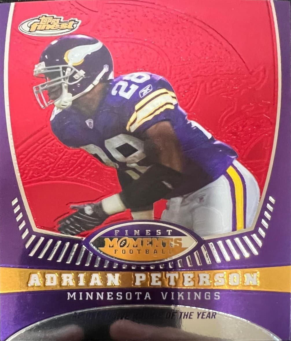 Minnesota Vikings Moments 2008 Topps Finest 2008 Topps Finest