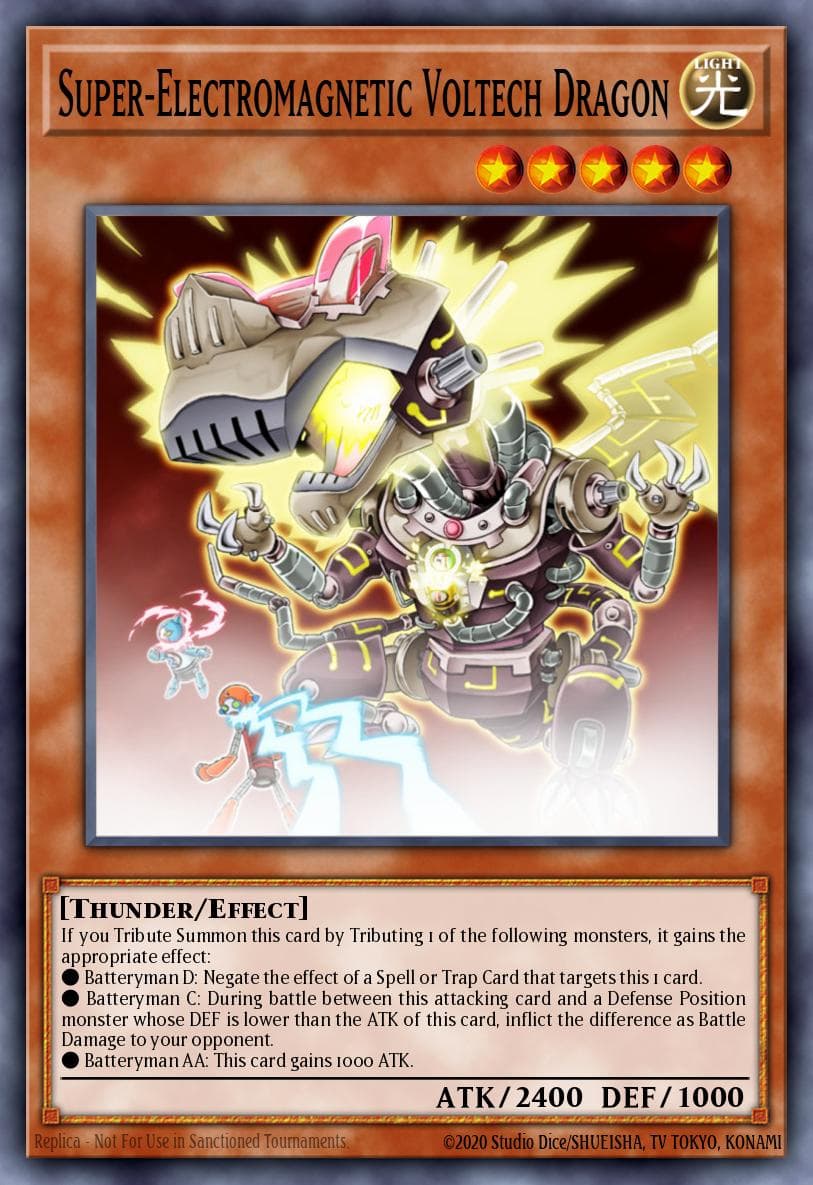 Super-Electromagnetic Voltech Dragon #CP06-EN008