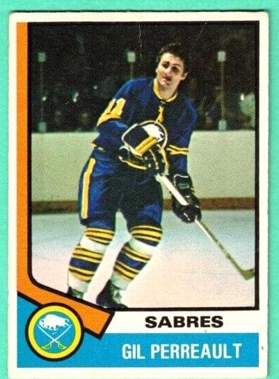 Gilbert Perreault 1974 topps O-Pee-Chee