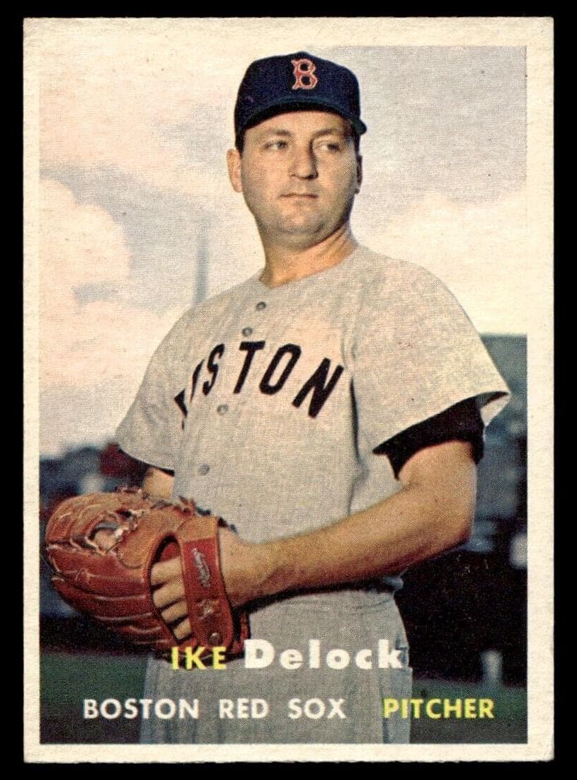 Ike Delock 1957 topps Topps