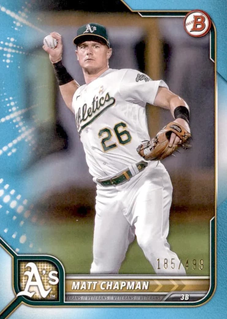 Matt Chapman 2022 bowman Bowman