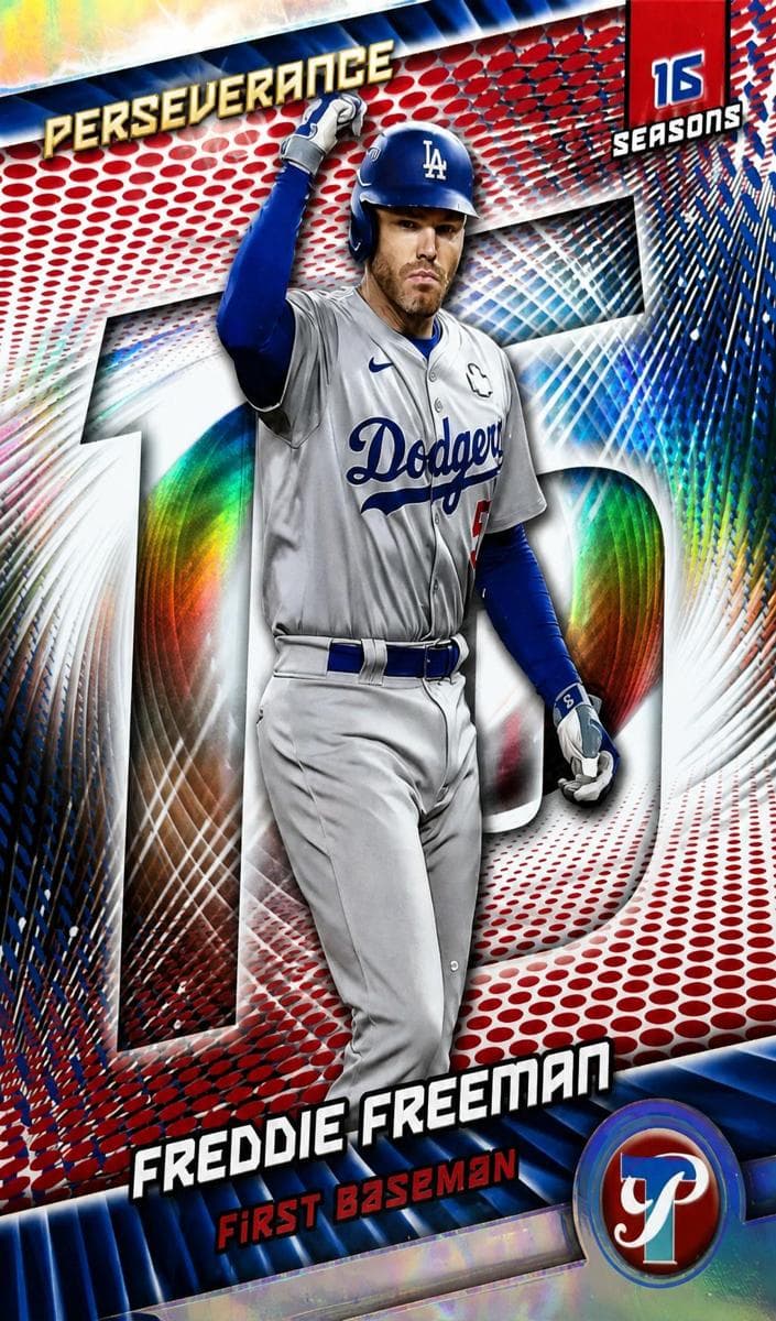 Freddie Freeman 2025 topps Topps Pristine