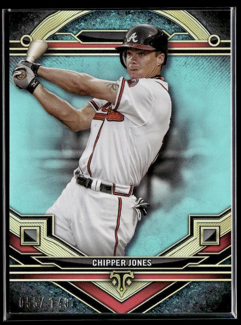 Chipper Jones trading card