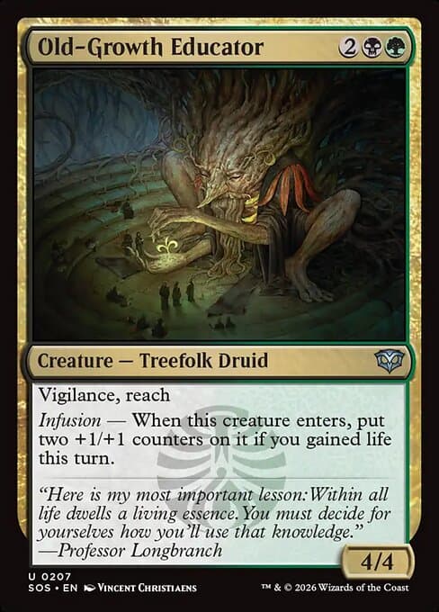 Old-Growth Educator 2026 Magic: The Gathering Secrets of Strixhaven