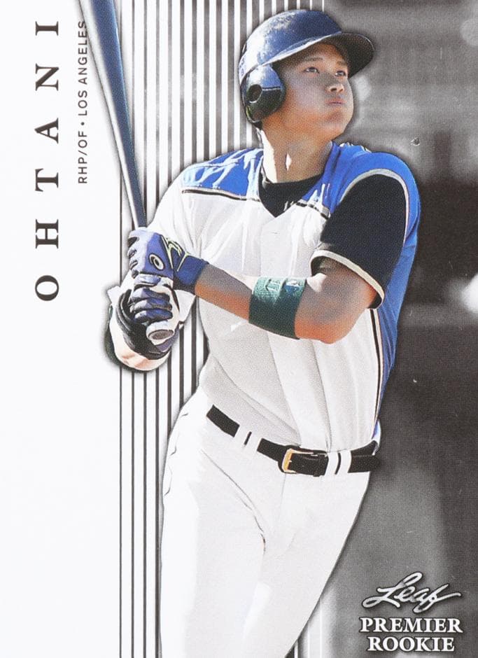 Shohei Ohtani 2018 leaf