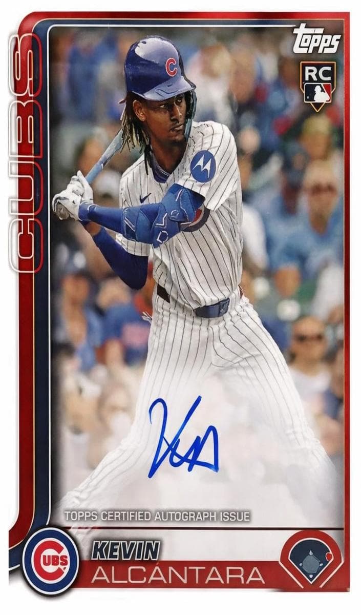 Kevin Alcántara 2025 topps Topps