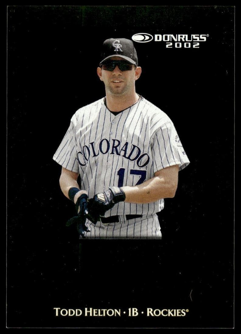 Todd Helton 2002 panini Donruss