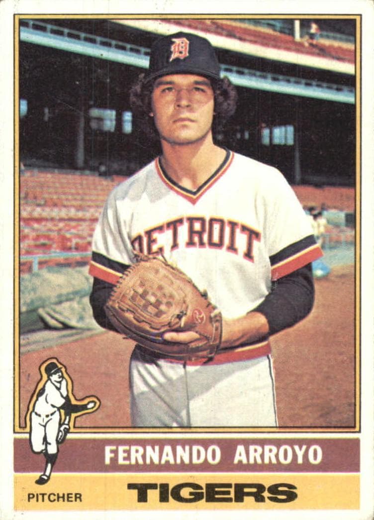 Fernando Arroyo 1976 topps Topps