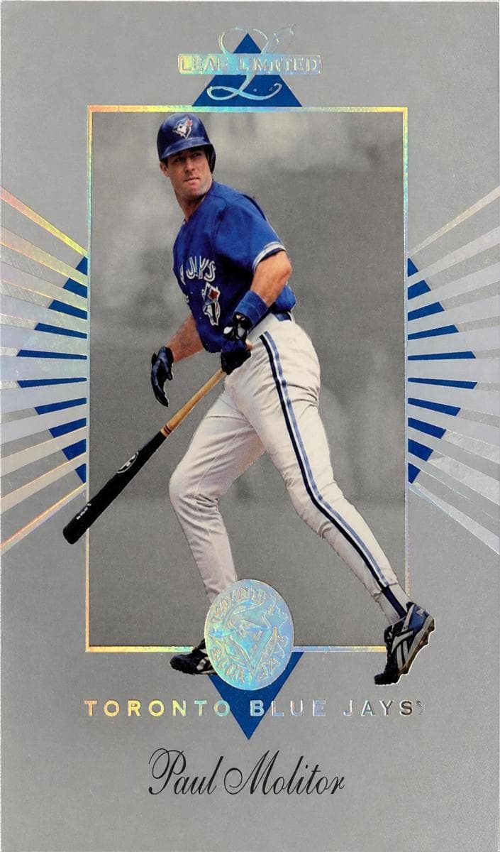 Paul Molitor 1994 leaf Leaf Limited