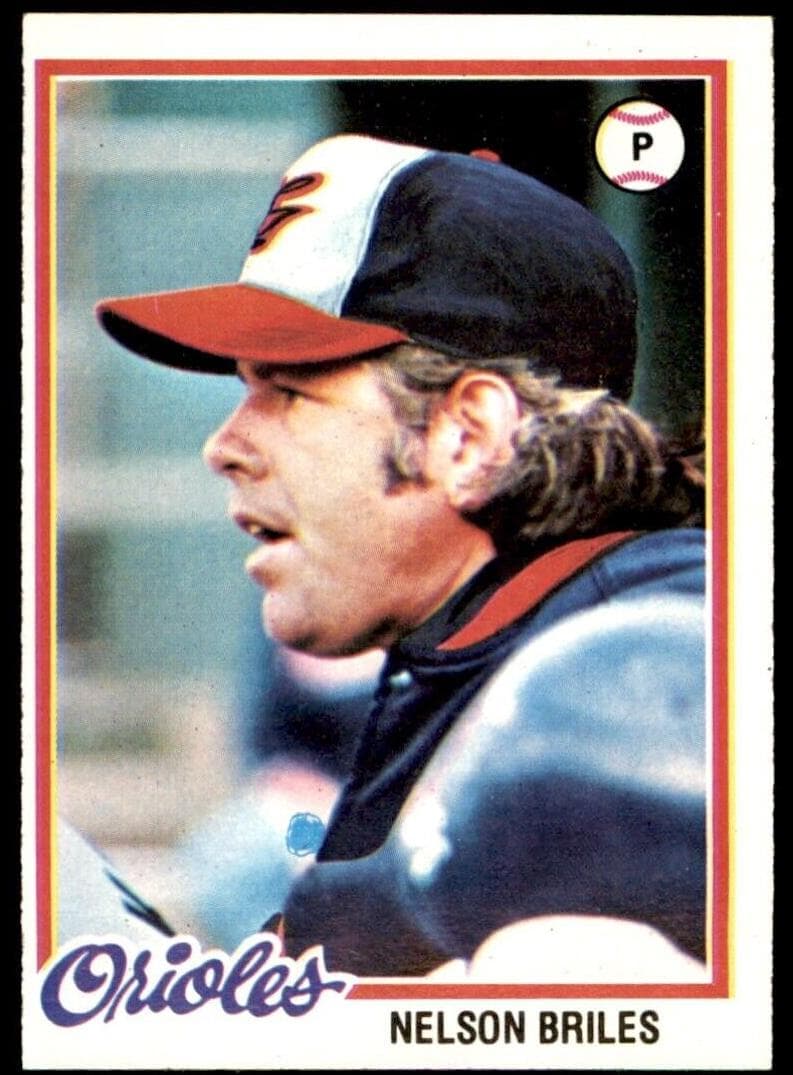 Nelson Briles 1978 topps Topps